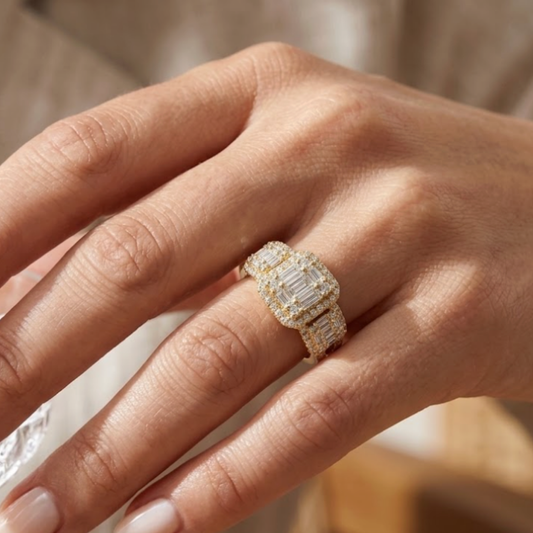 Anillo Diamantes