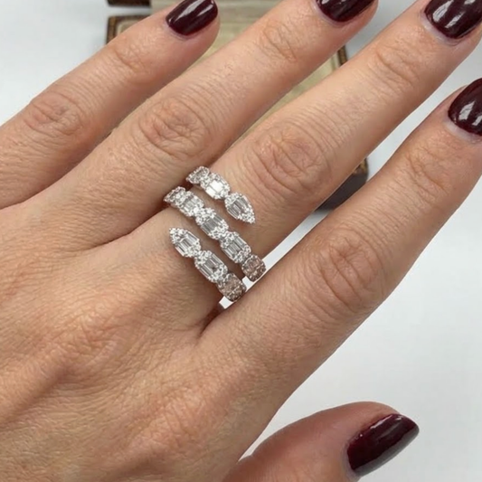 Anillo Diamantes