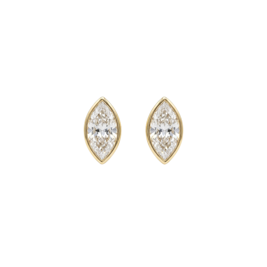 Studs Marquise Bisel