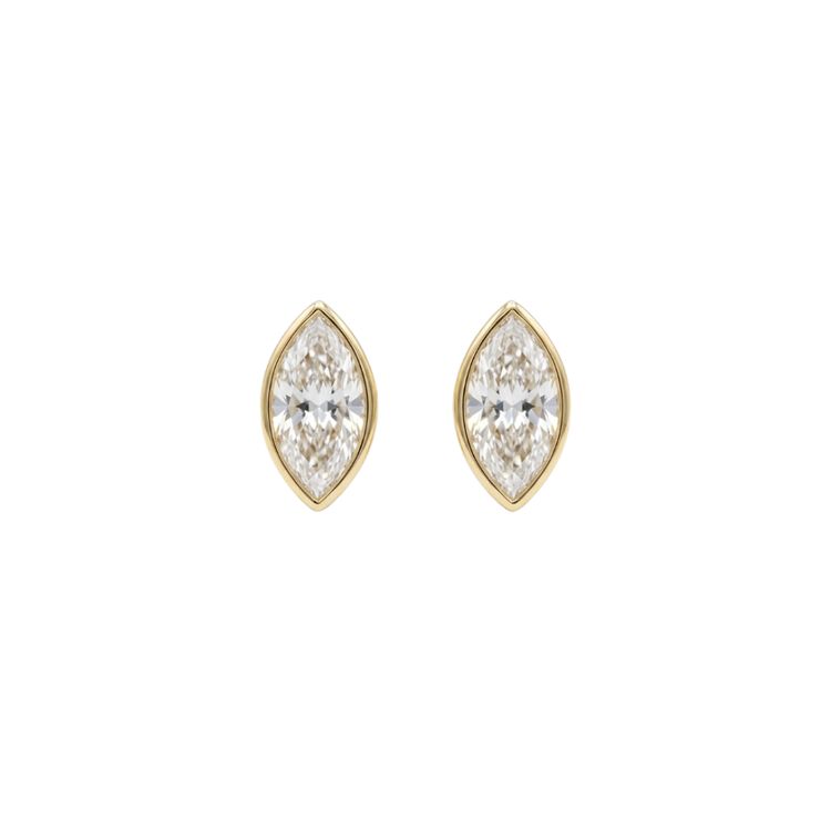 Studs Marquise Bisel