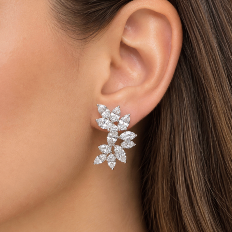 Aretes Diamantes