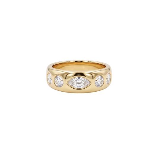 Anillo Fancy Shapes Incrustados