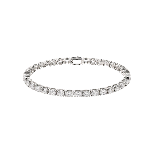 Tennis Bracelet Ovales East West