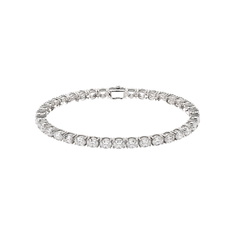 Tennis Bracelet Ovales East West