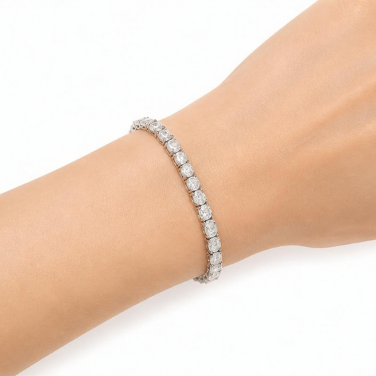 Tennis Bracelet Ovales East West