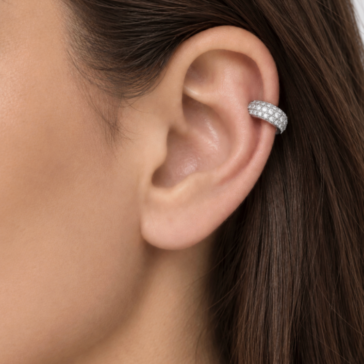 Earcuff Diamantes