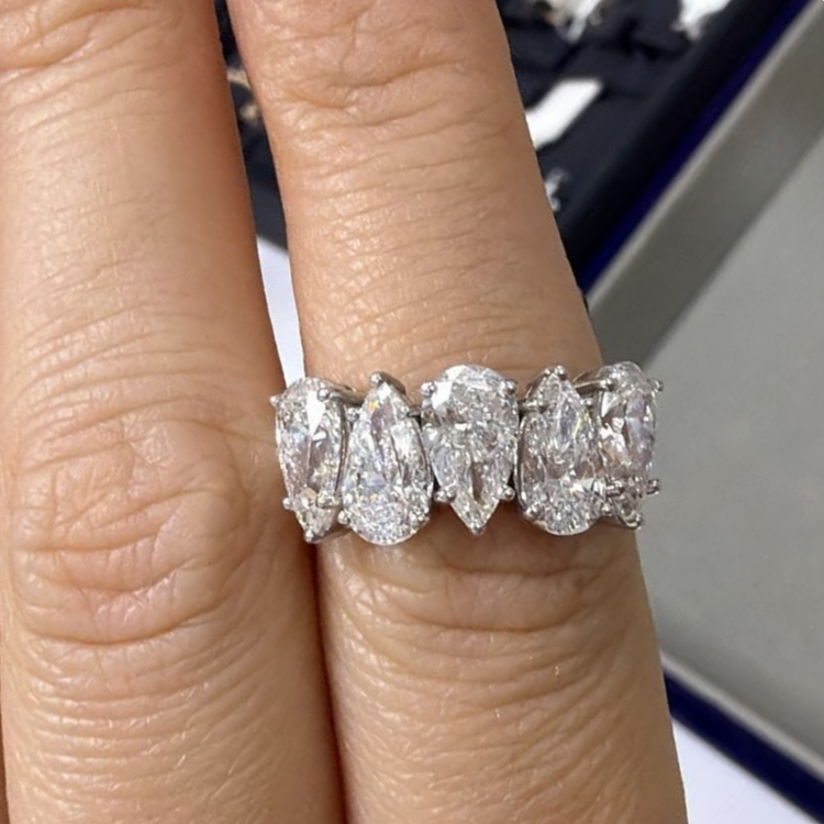 Anillo Peras Up and Down