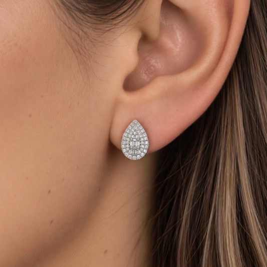 Aretes Diamantes