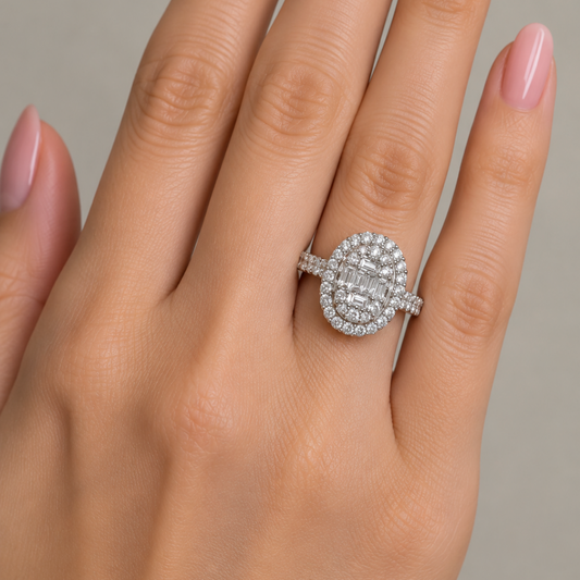 Anillo Diamantes