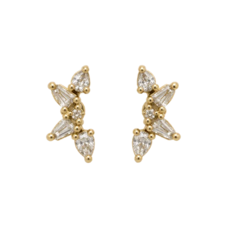 Aretes Diamantes