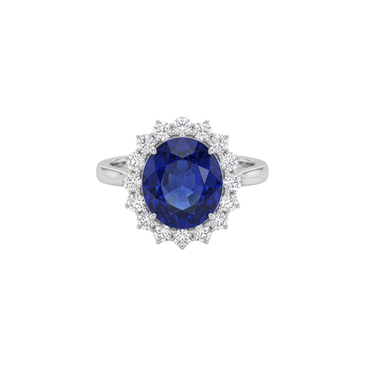 Anillo Zafiro Lady Di