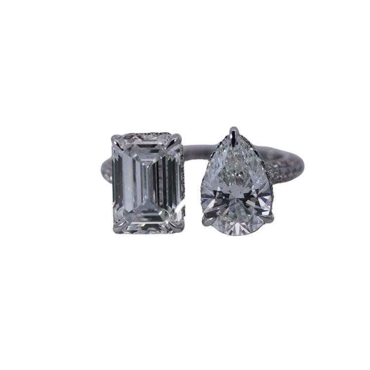 Anillo Toi et Moi Diamantes