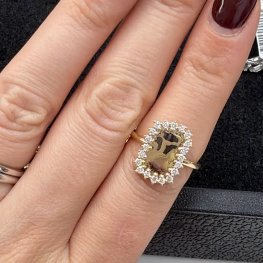 Anillo Diamantes
