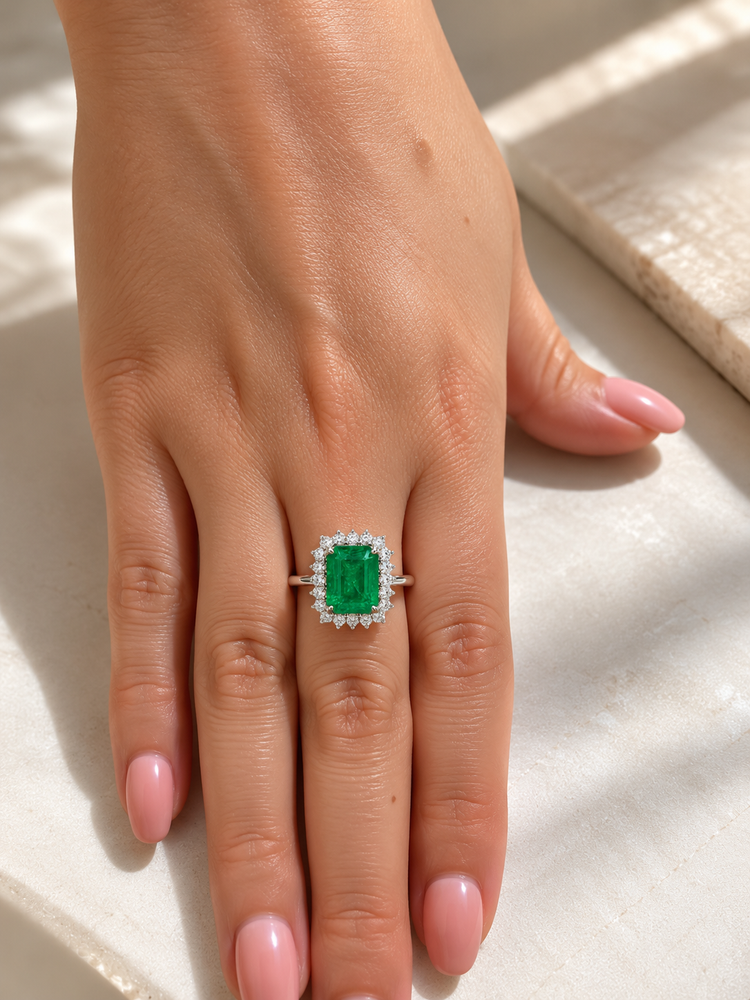 Anillo de esmeralda