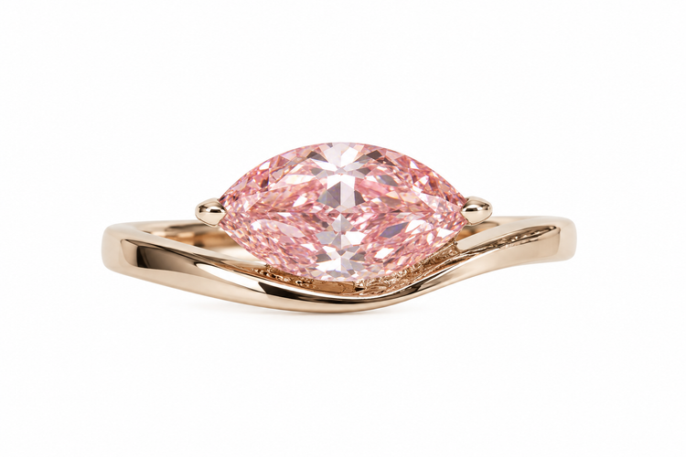 Anillo Diamante Fancy Pink