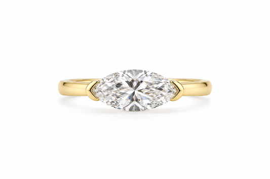 Anillo Diamante Marquise