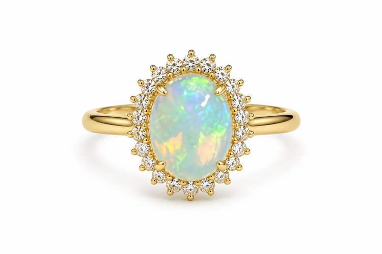 Anillo Ópalo