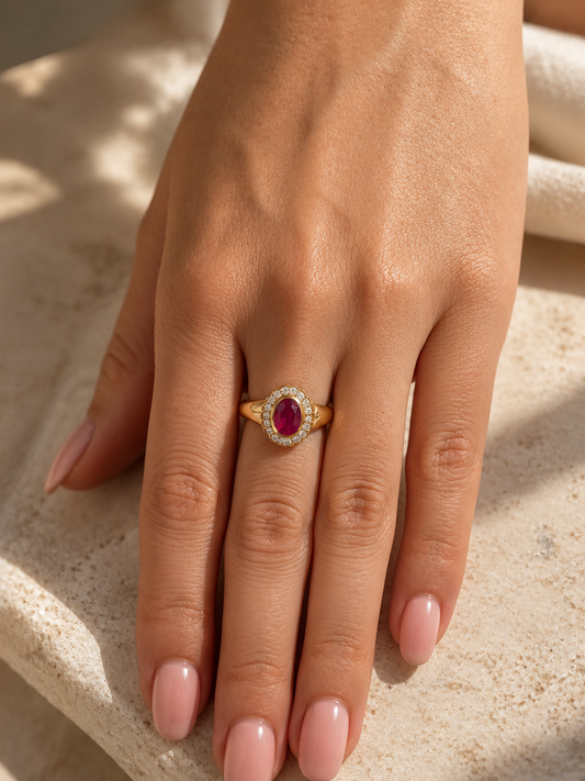 Anillo Rubí