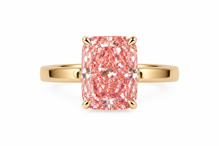 Anillo Diamante Fancy Pink