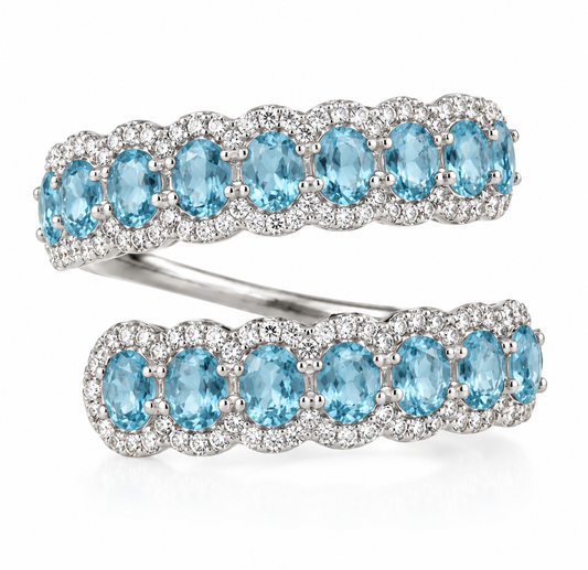 Churumbela Aguamarina Diamantes