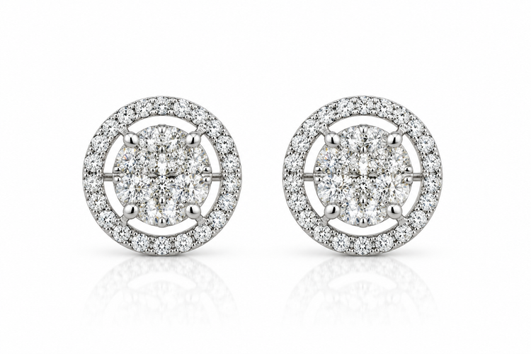 Aretes Diamantes