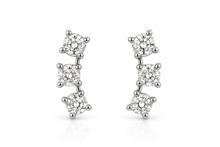 Aretes de Diamantes