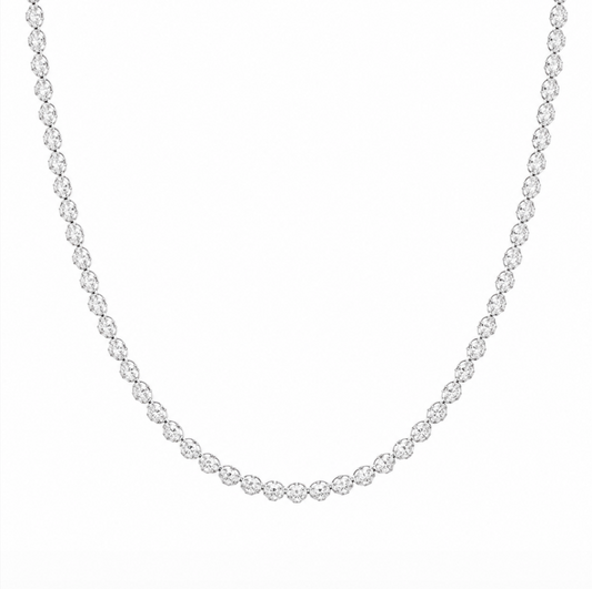 TENNIS NECKLACE BUTTERCUP 7 ctw