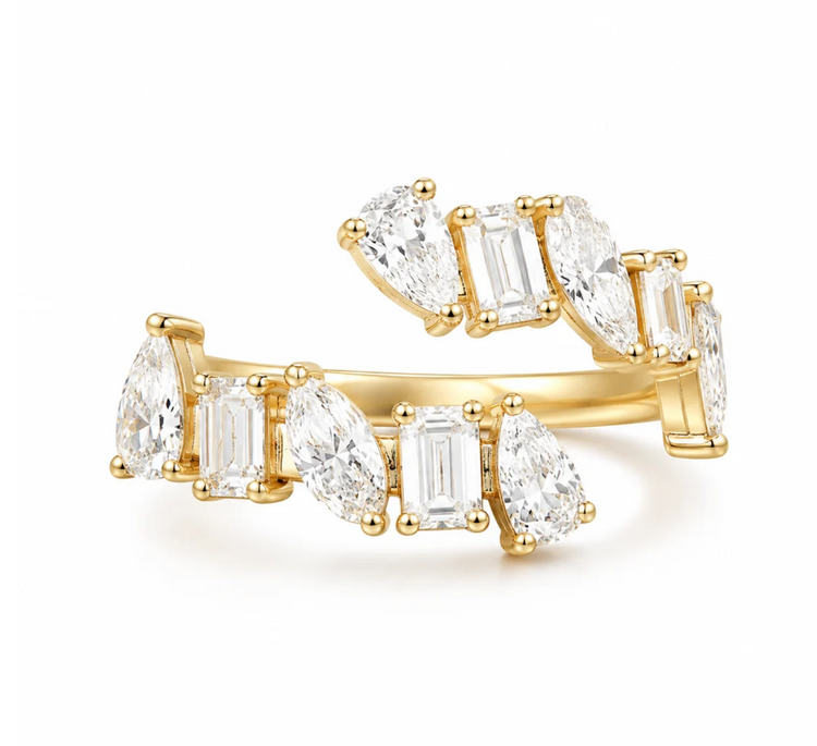 Anillo Diamantes Fancy Shapes