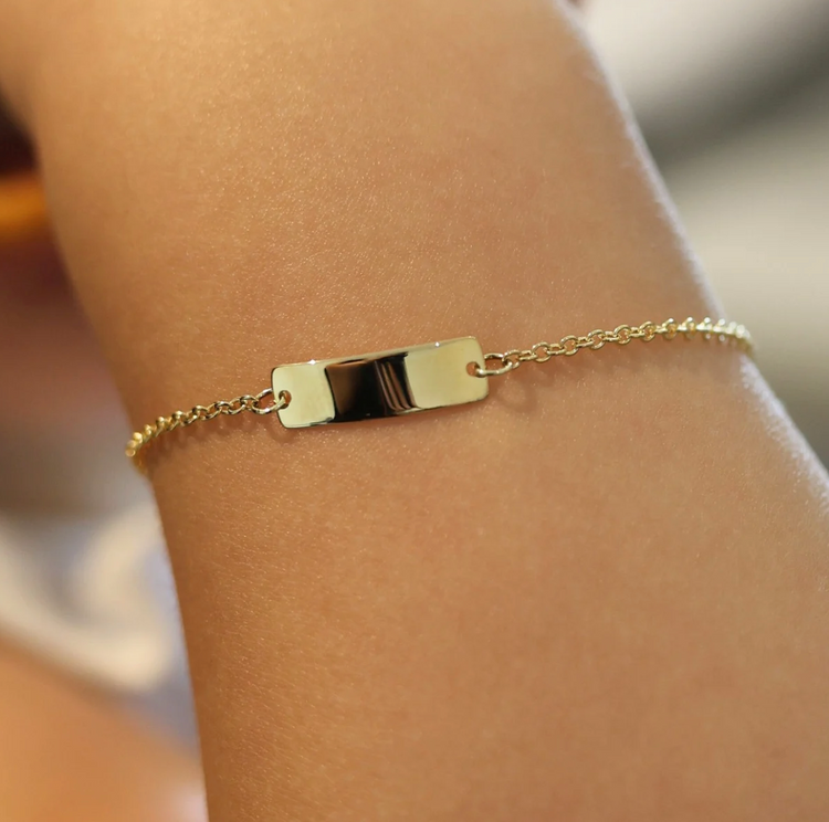 Pulsera con Placa I