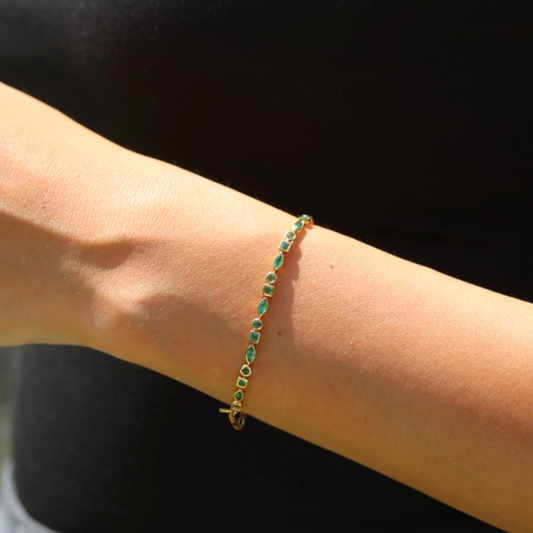 Pulsera de Esmeraldas
