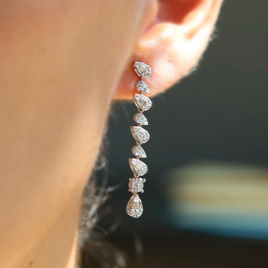 Aretes Fancy Shapes Diamantes