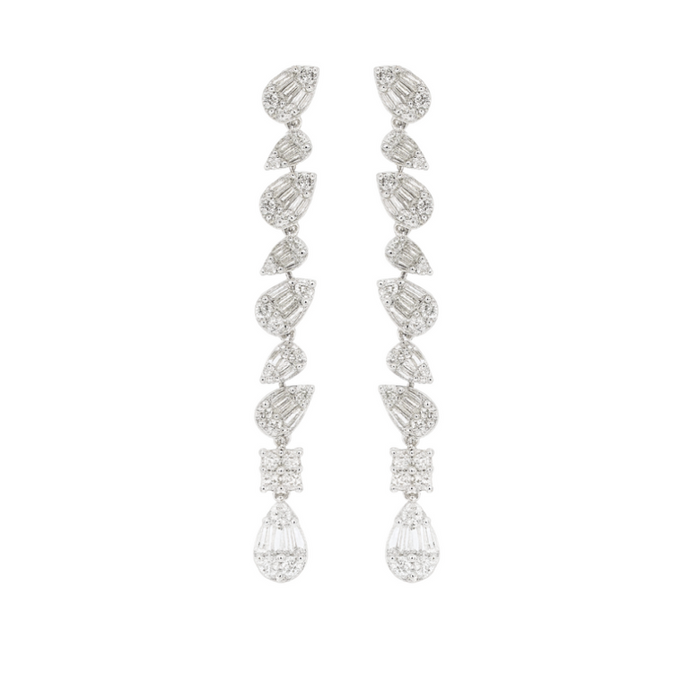 Fancy Shapes Diamond Earrings