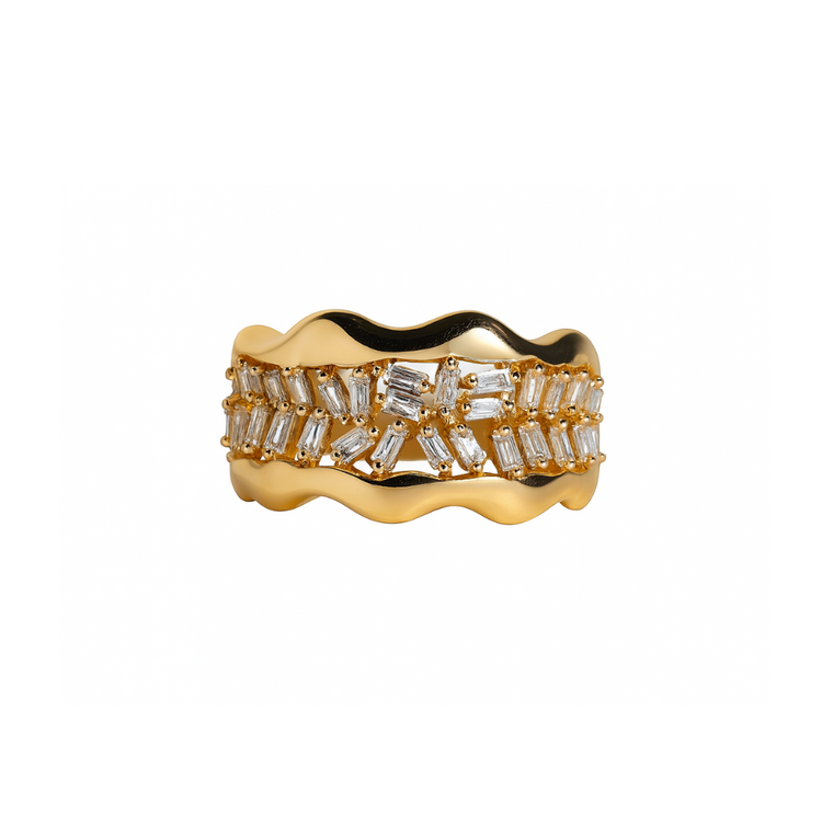 baguette diamond ring