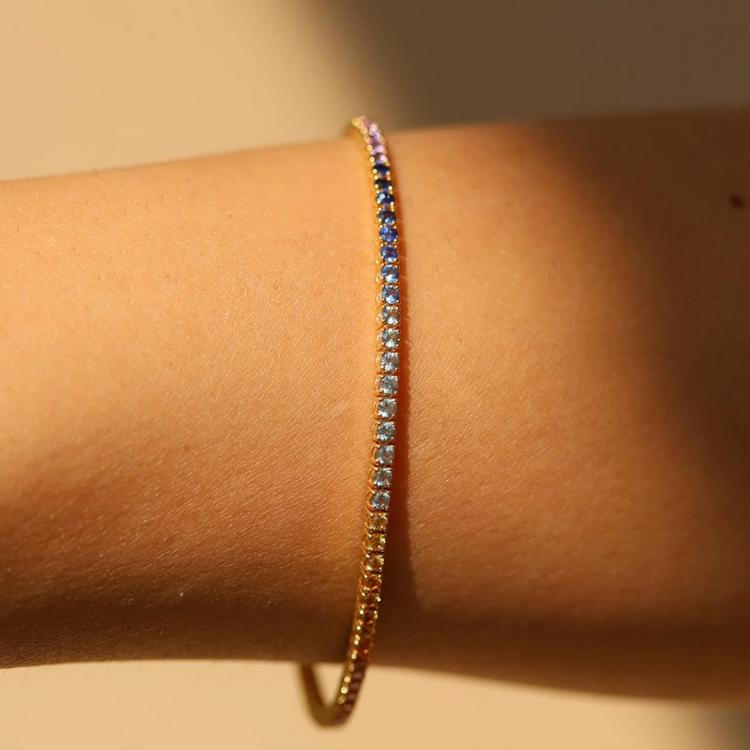 Tennis Bracelet Rainbow