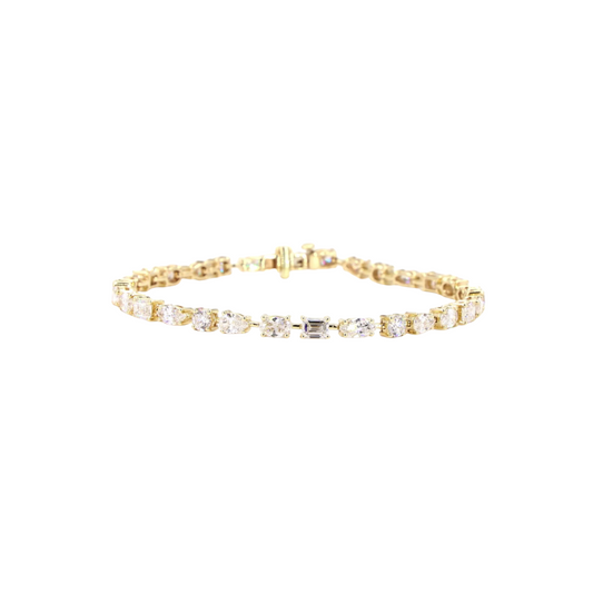 Tennis Bracelet Multishape