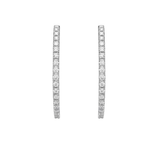 Hoops Diamantes Round