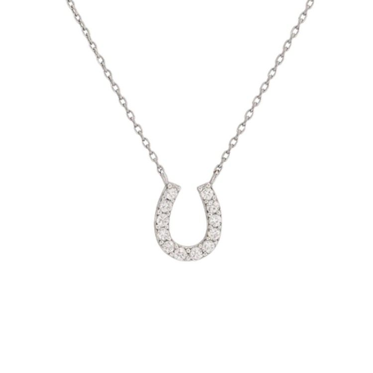 Collar Herradura Diamantes