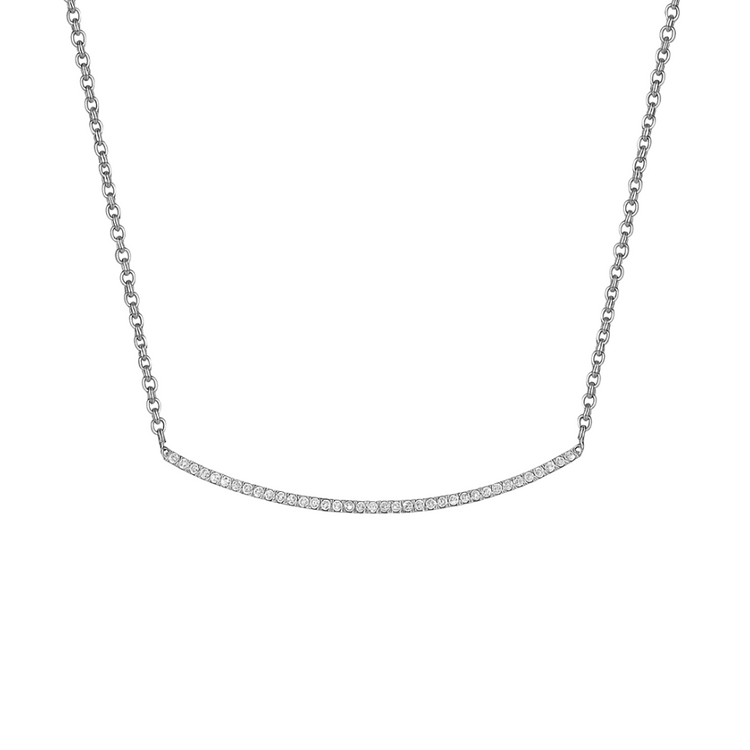 Collar Dije Smile Diamantes