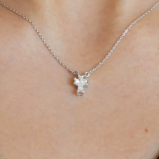 Collar Cruz Diamante