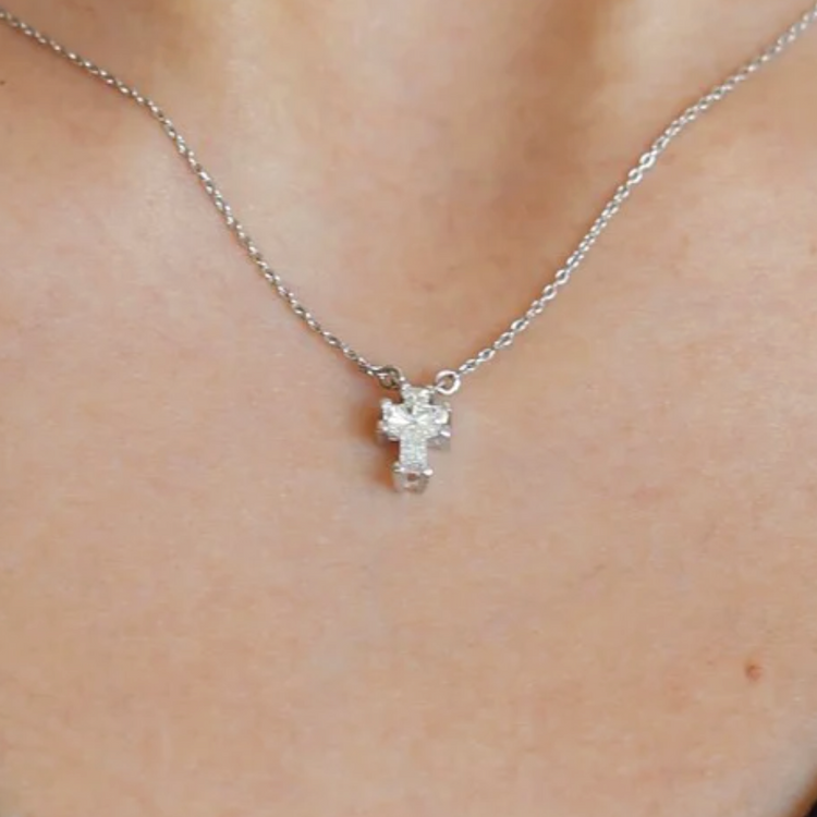 Collar Cruz Diamante