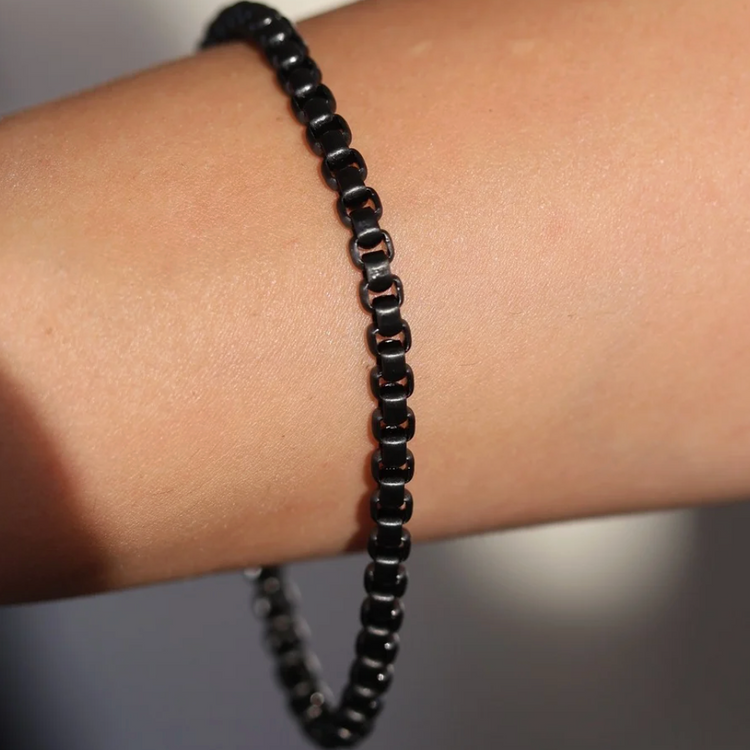 Pulsera Acero Inoxidable Negro