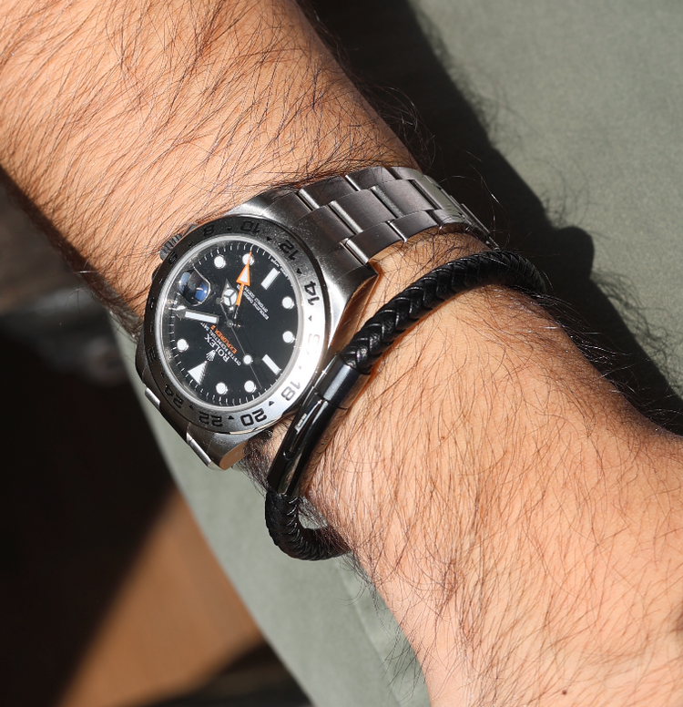 Pulsera Cuero Trenzado