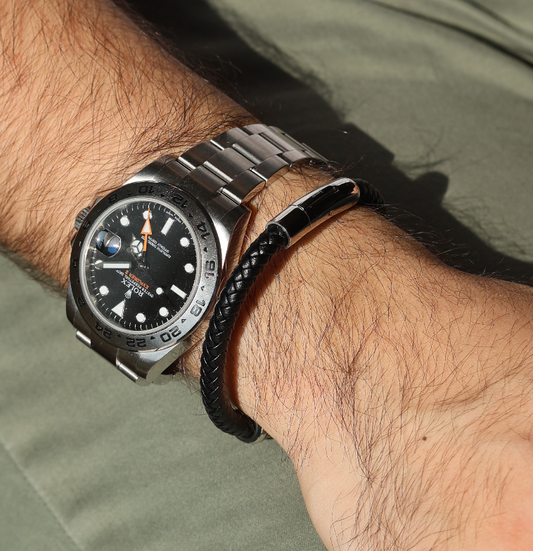 Pulsera Cuero Trenzado