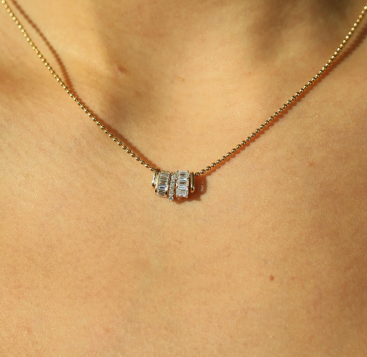 Collar Dijes Diamantes Emerald