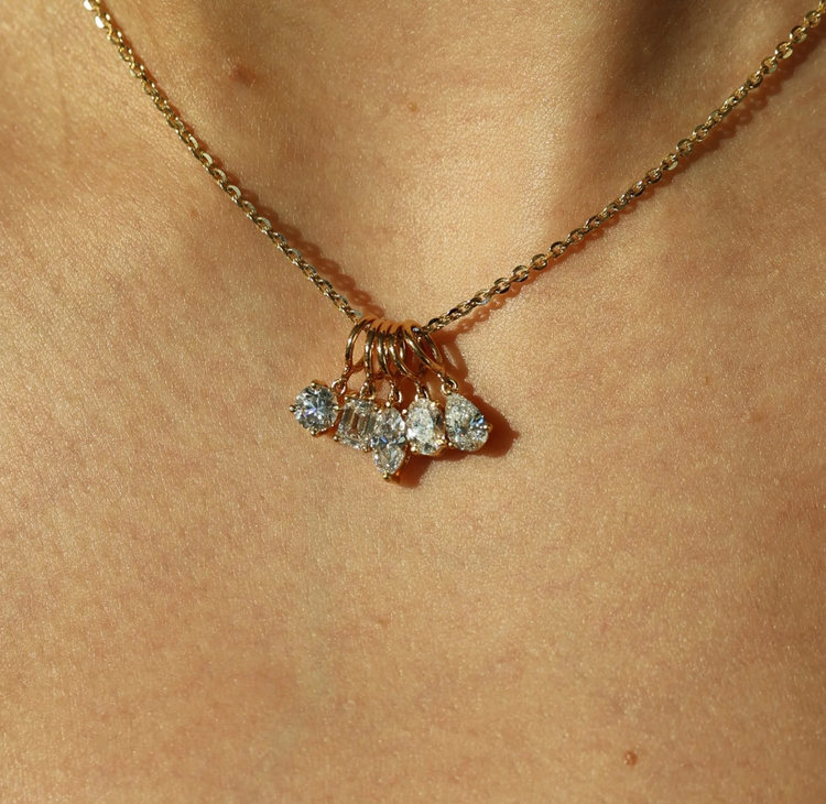 Collar Dijes Diamantes