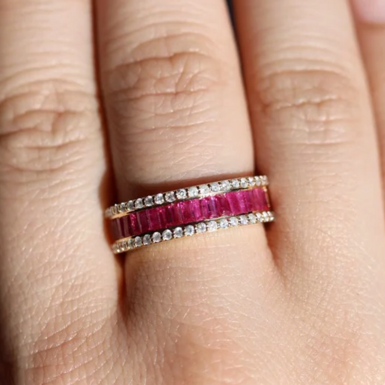 Churumbela Rubí Diamantes