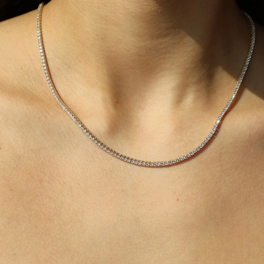 Tennis Necklace Diamantes