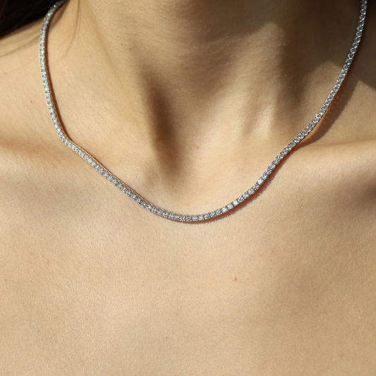 Tennis Necklace Diamantes
