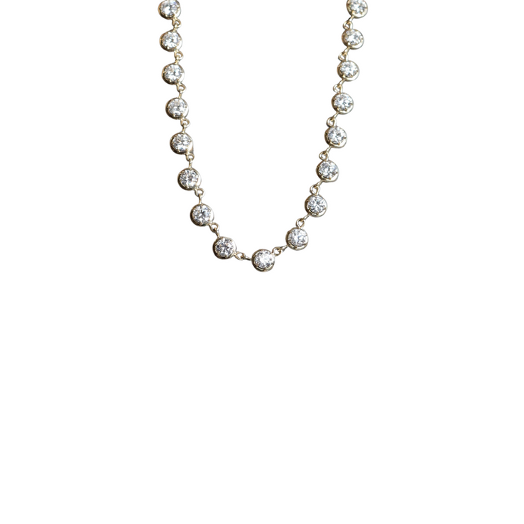 Tennis Necklace Diamantes