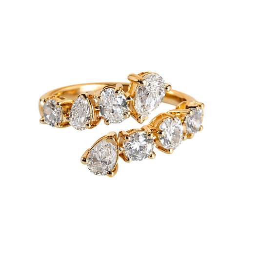 Anillo Multishape Diamantes